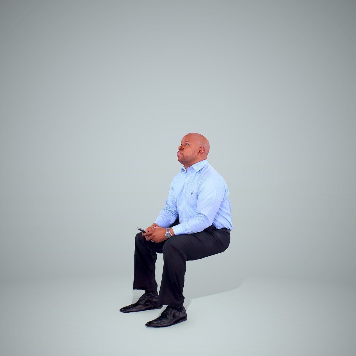 Sitting Business Man BMan0201-HD2-O03P04-S 3D model_6