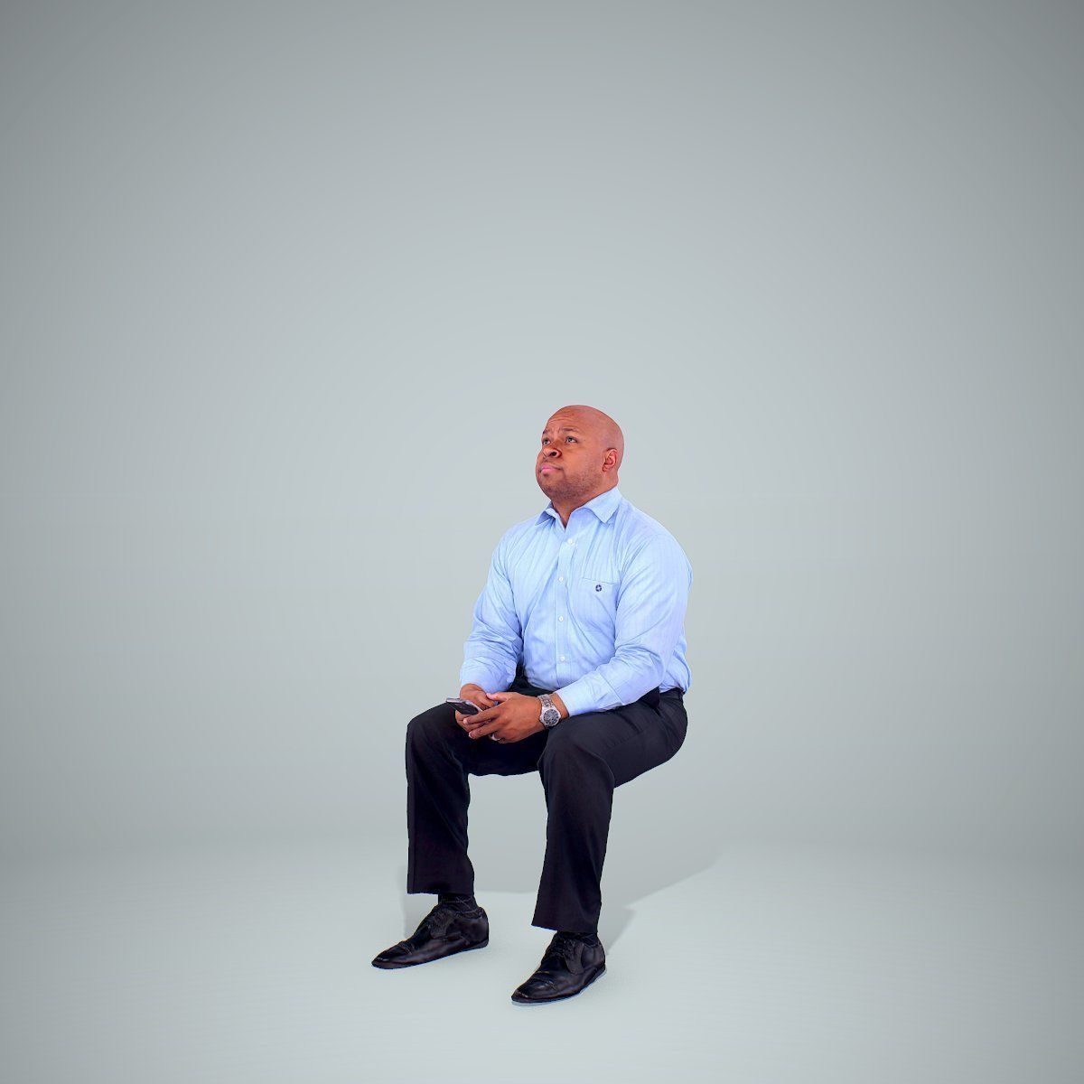 Sitting Business Man BMan0201-HD2-O03P04-S 3D model_4