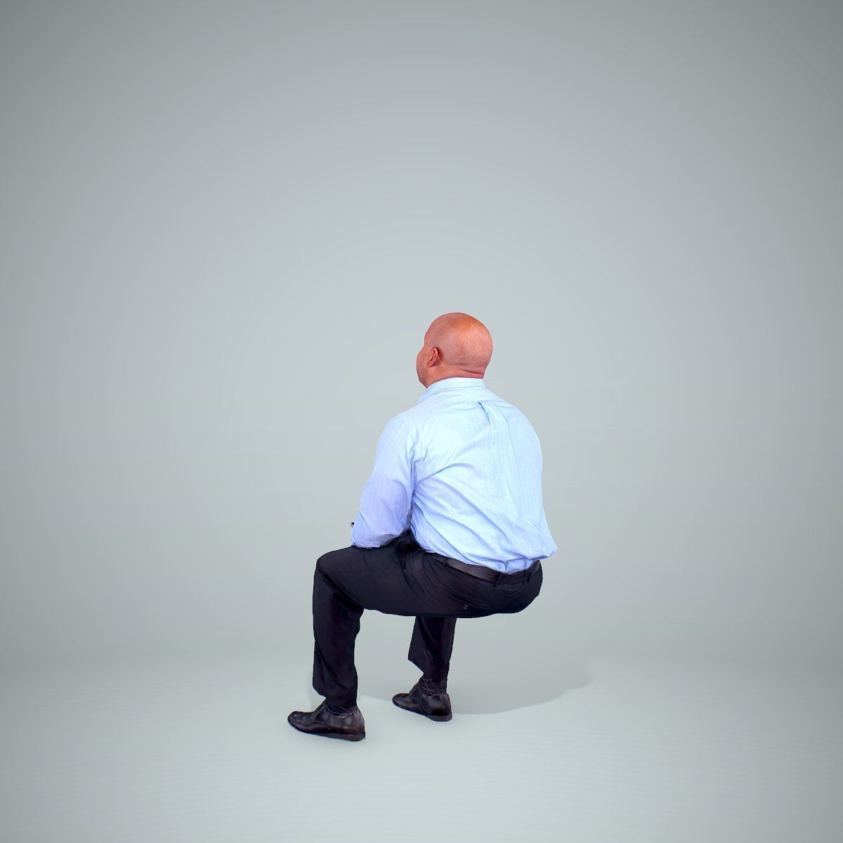 Sitting Business Man BMan0201-HD2-O03P04-S 3D model_14