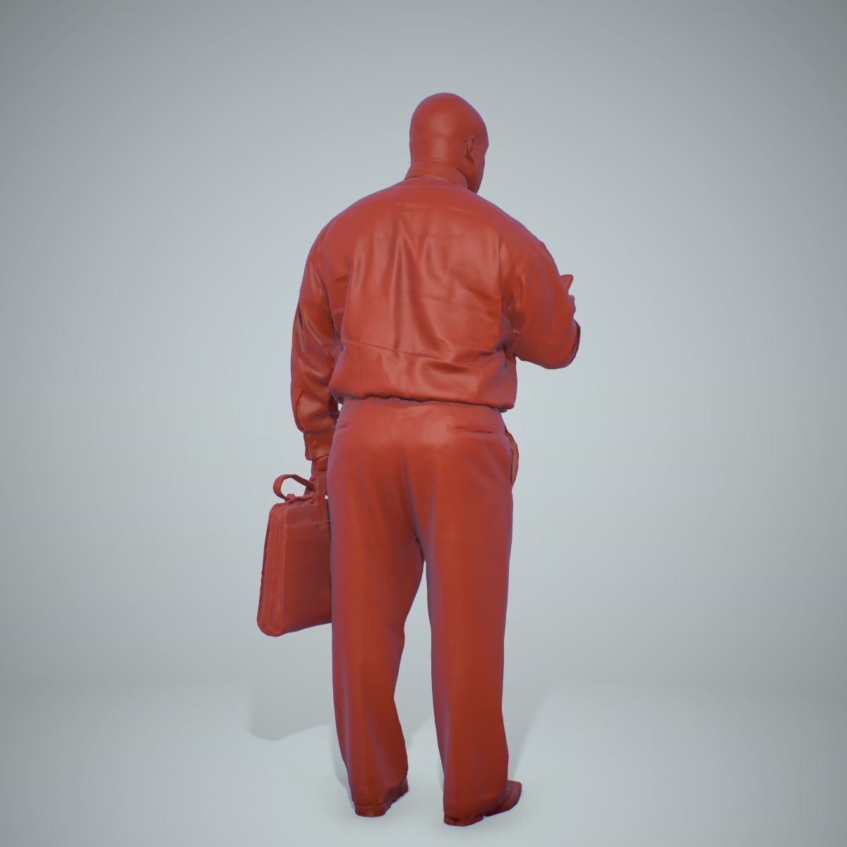 Business Man with Phone and Suitcase BMan0201-HD2-O01P01-S 3D model_56