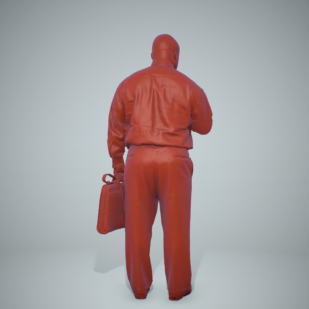 Business Man with Phone and Suitcase BMan0201-HD2-O01P01-S 3D model_55