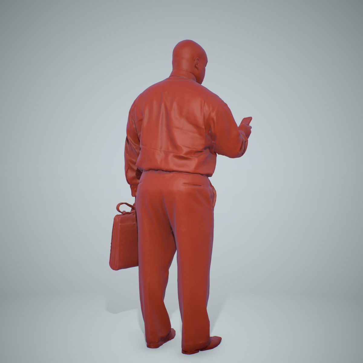 Business Man with Phone and Suitcase BMan0201-HD2-O01P01-S 3D model_57