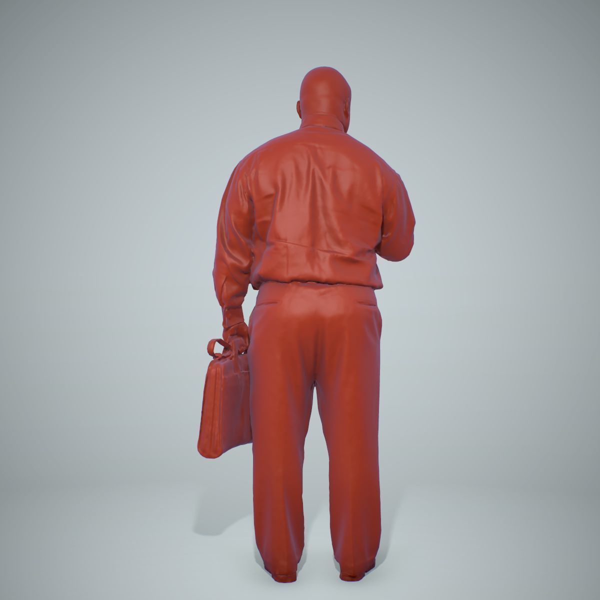 Business Man with Phone and Suitcase BMan0201-HD2-O01P01-S 3D model_54