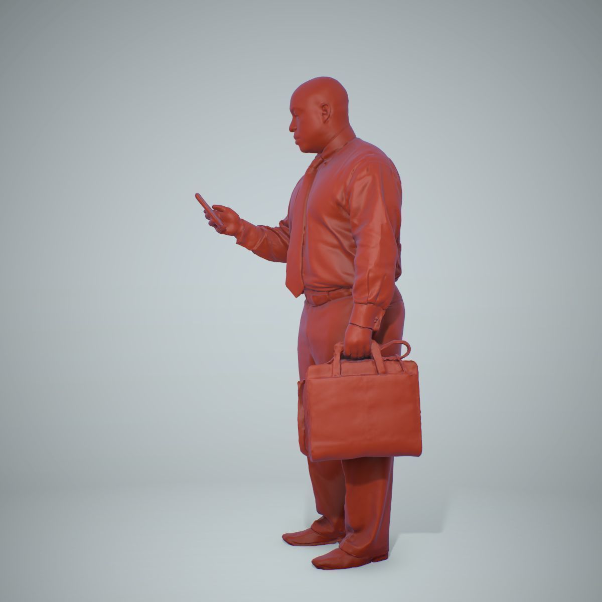 Business Man with Phone and Suitcase BMan0201-HD2-O01P01-S 3D model_43