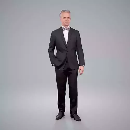 Standing Classic Business Man BMan0200-HD2-O01P01-S