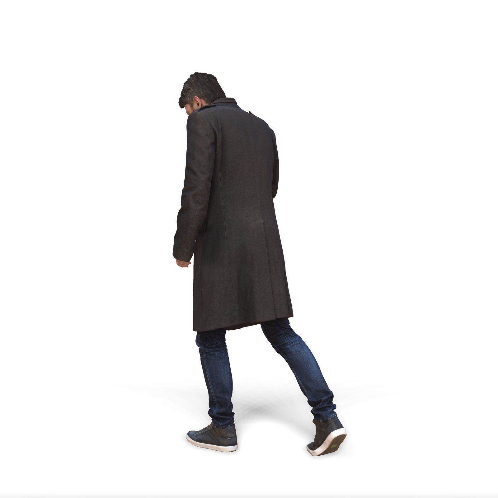 Walking Man with Coat CMan0343-HD2-O02P01-S 3D model_24