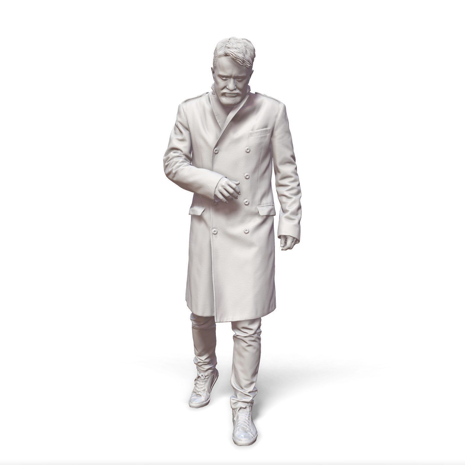 Walking Man with Coat CMan0343-HD2-O02P01-S 3D model_36