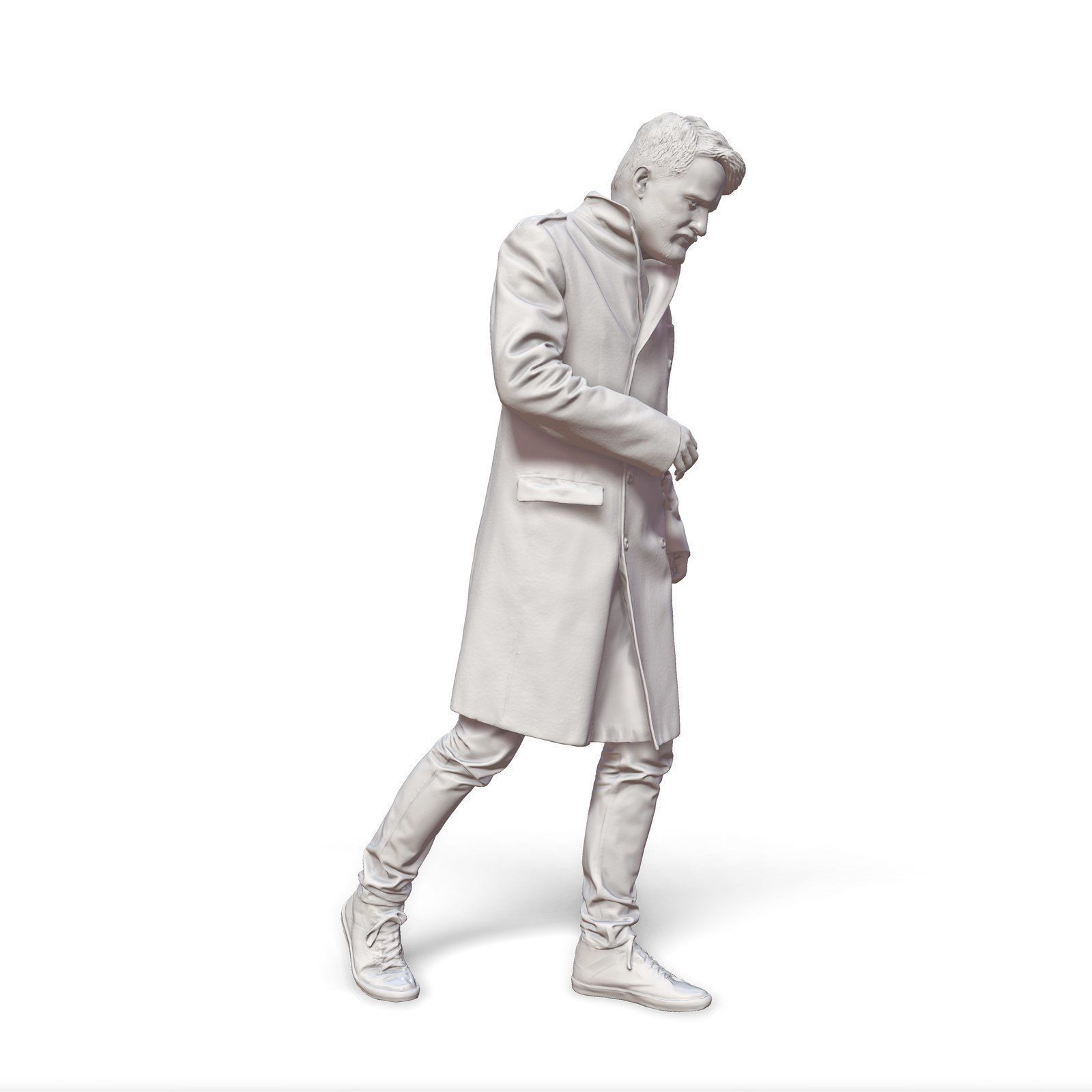 Walking Man with Coat CMan0343-HD2-O02P01-S 3D model_42