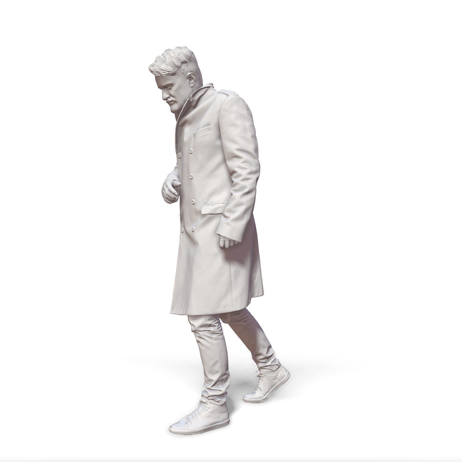 Walking Man with Coat CMan0343-HD2-O02P01-S 3D model_66