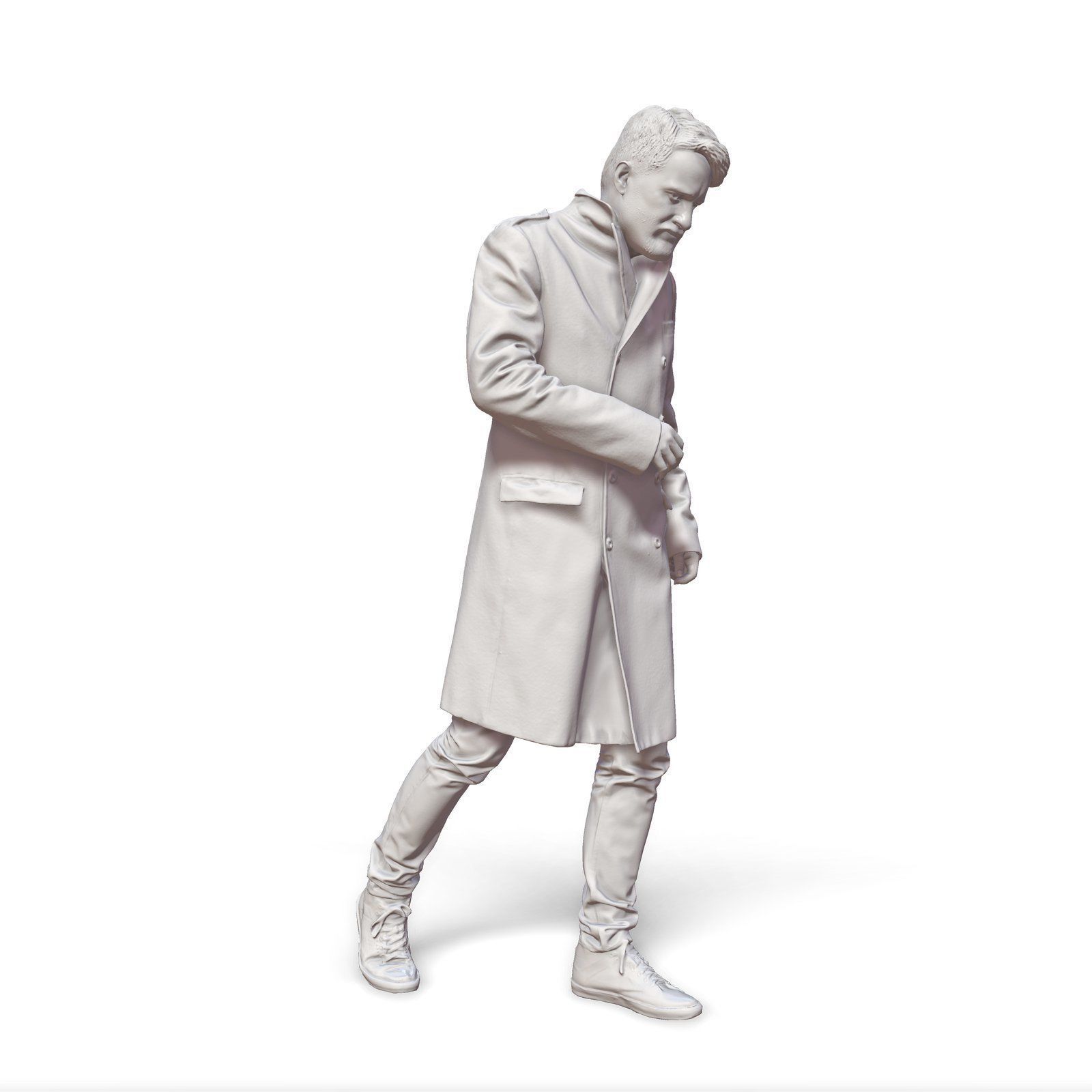 Walking Man with Coat CMan0343-HD2-O02P01-S 3D model_41