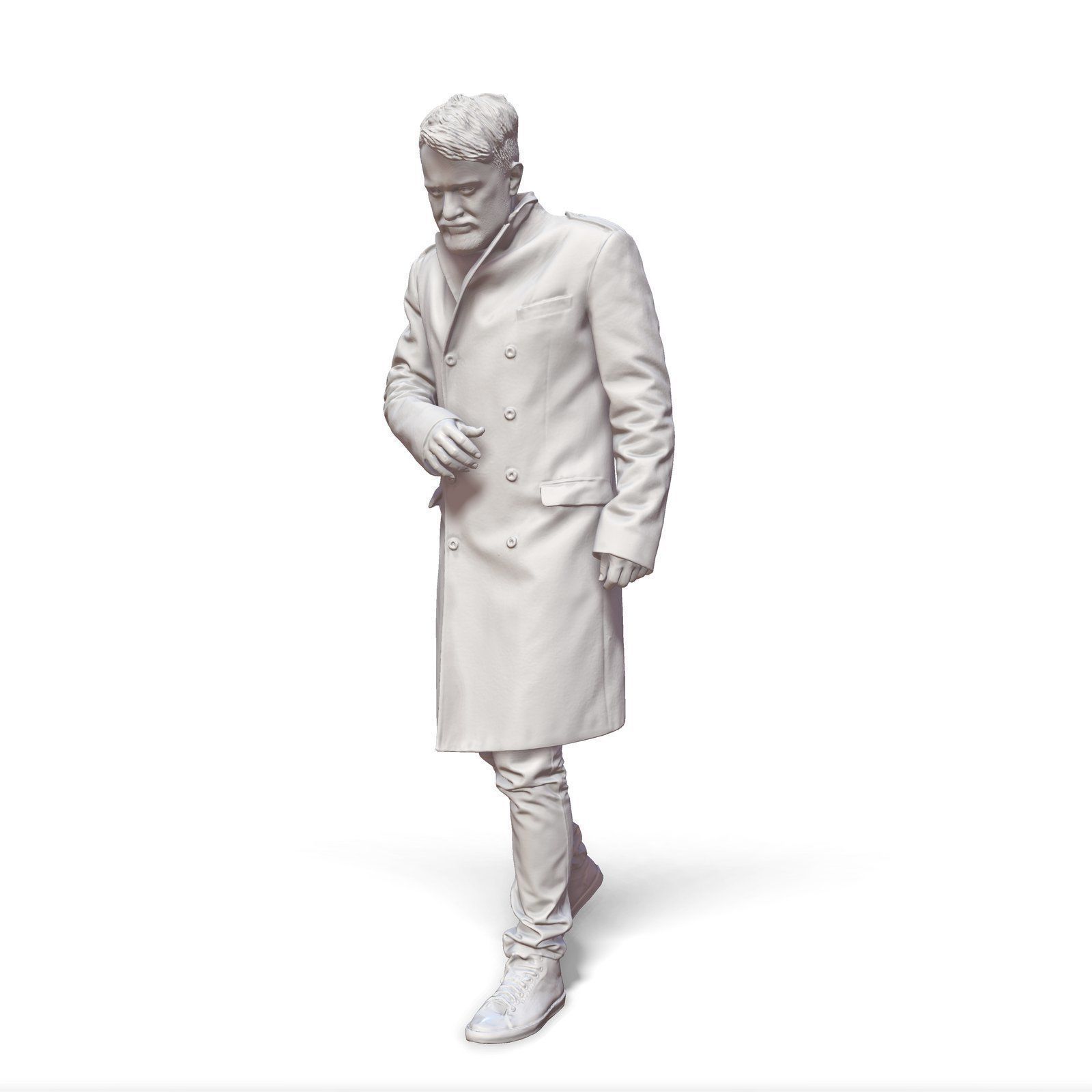 Walking Man with Coat CMan0343-HD2-O02P01-S 3D model_69