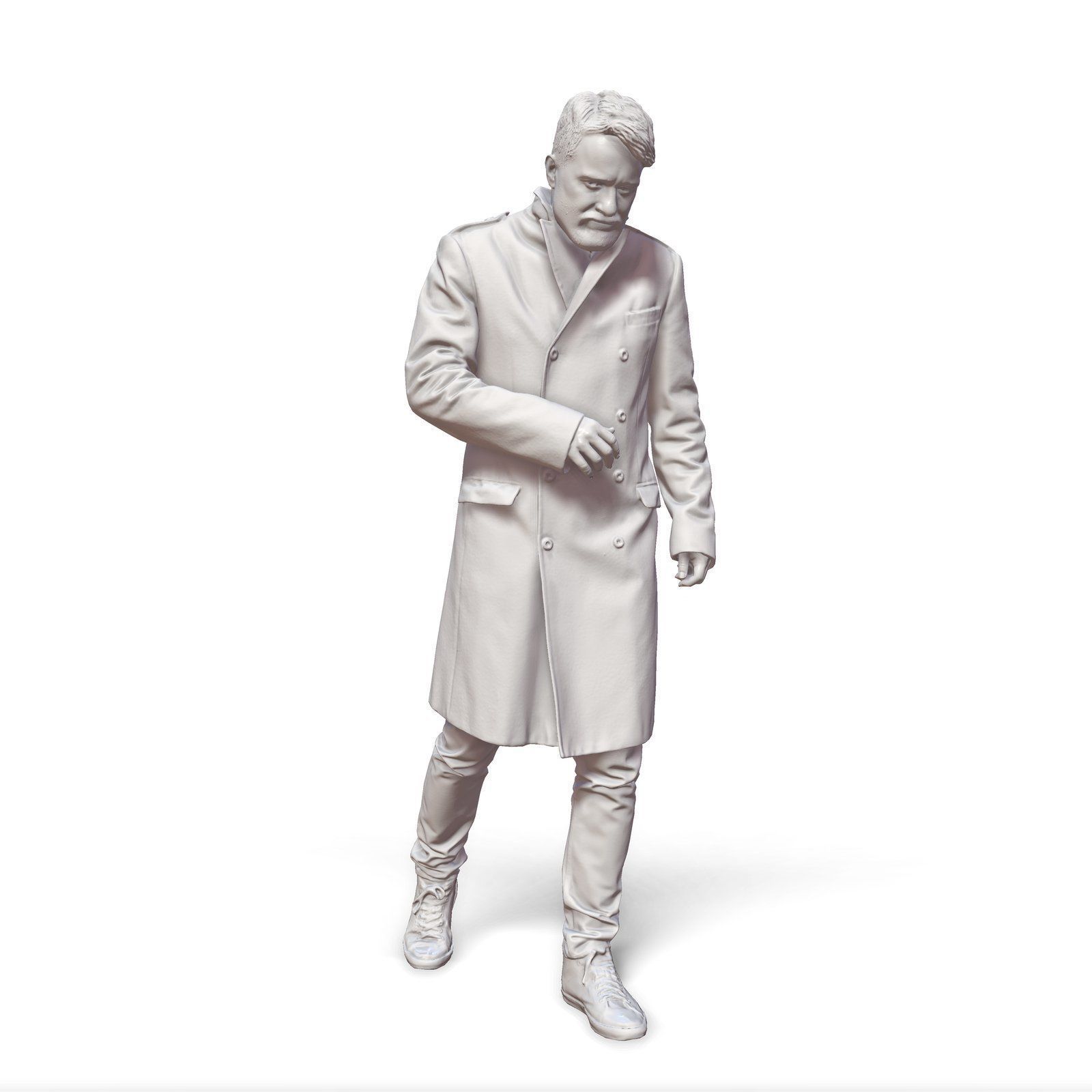 Walking Man with Coat CMan0343-HD2-O02P01-S 3D model_38