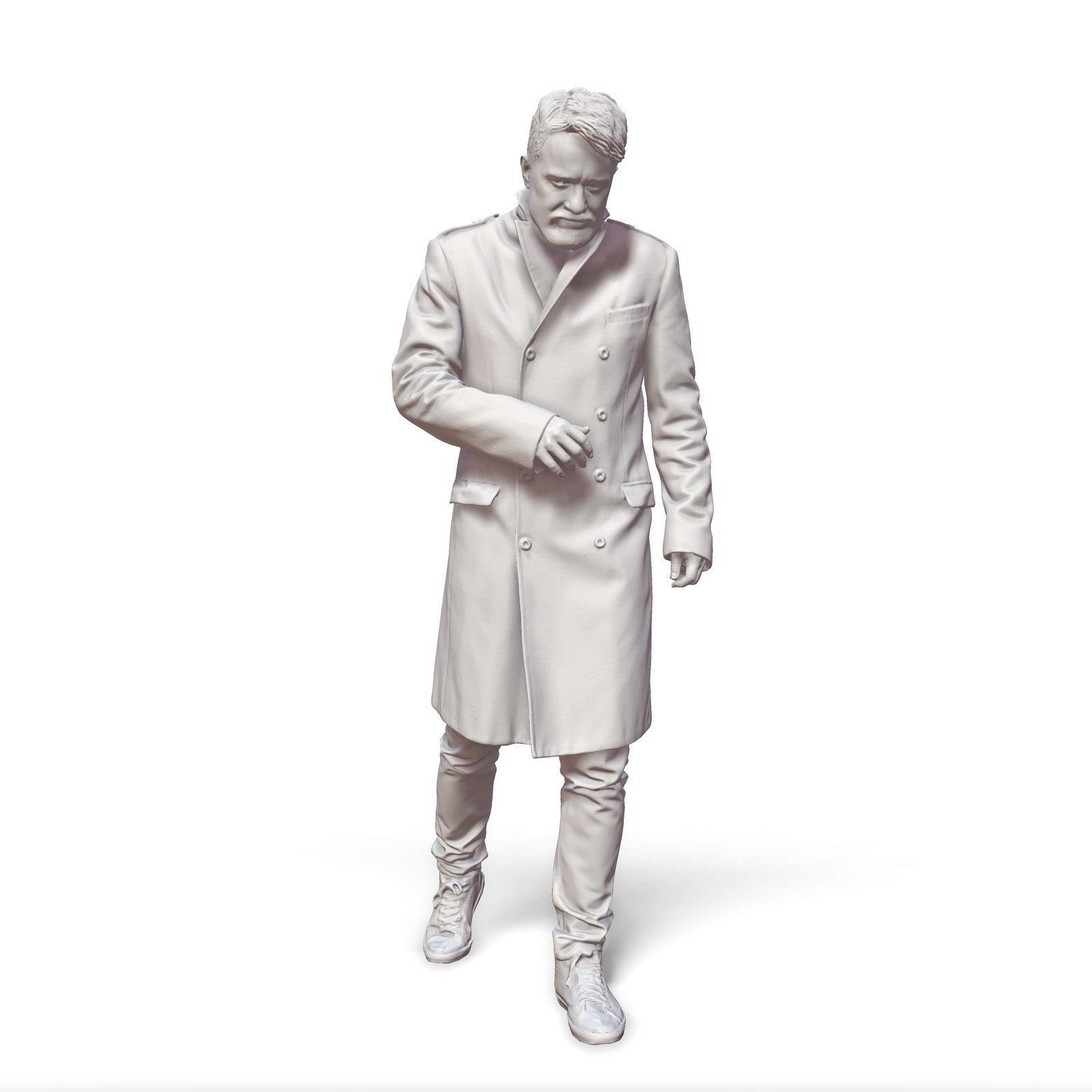 Walking Man with Coat CMan0343-HD2-O02P01-S 3D model_37