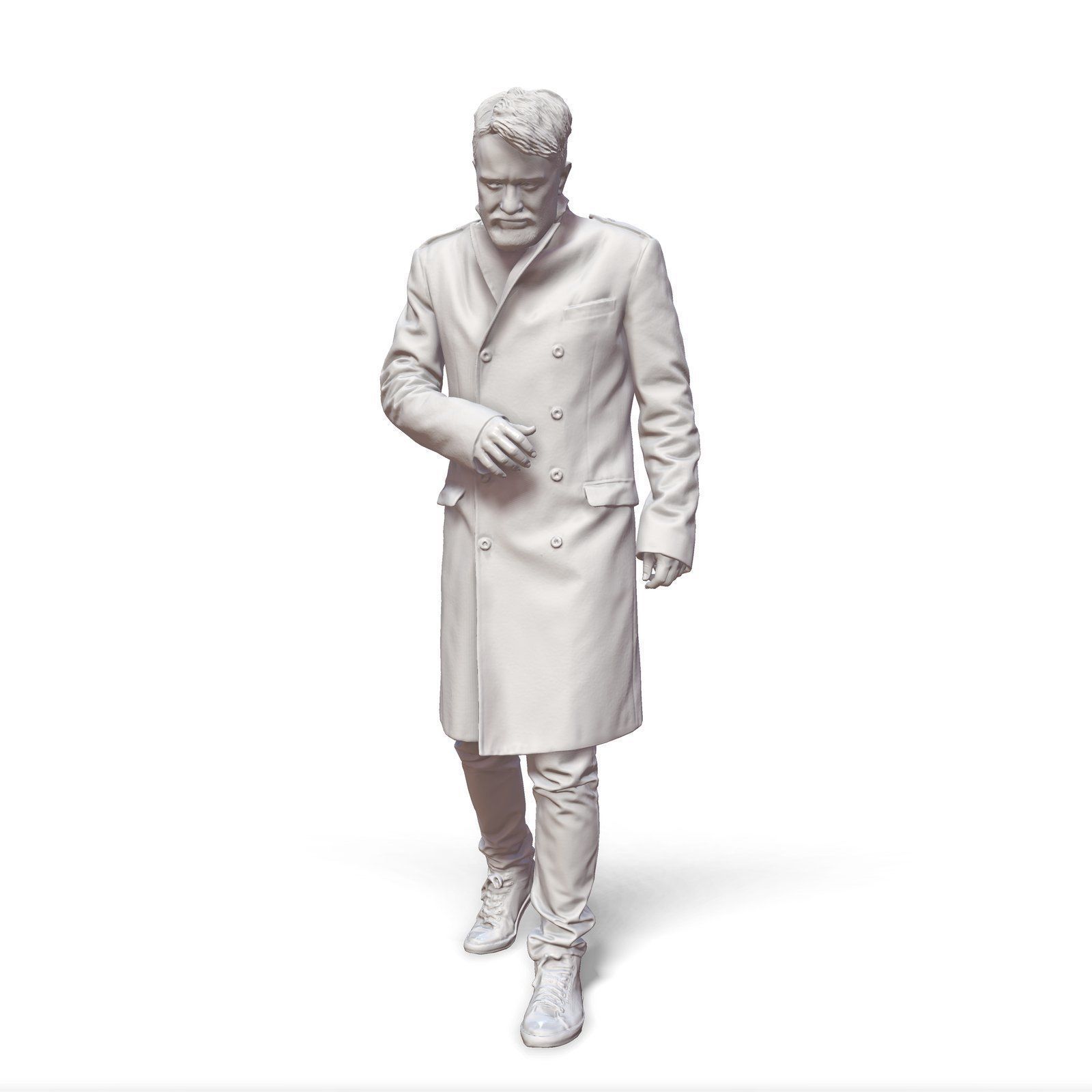 Walking Man with Coat CMan0343-HD2-O02P01-S 3D model_71