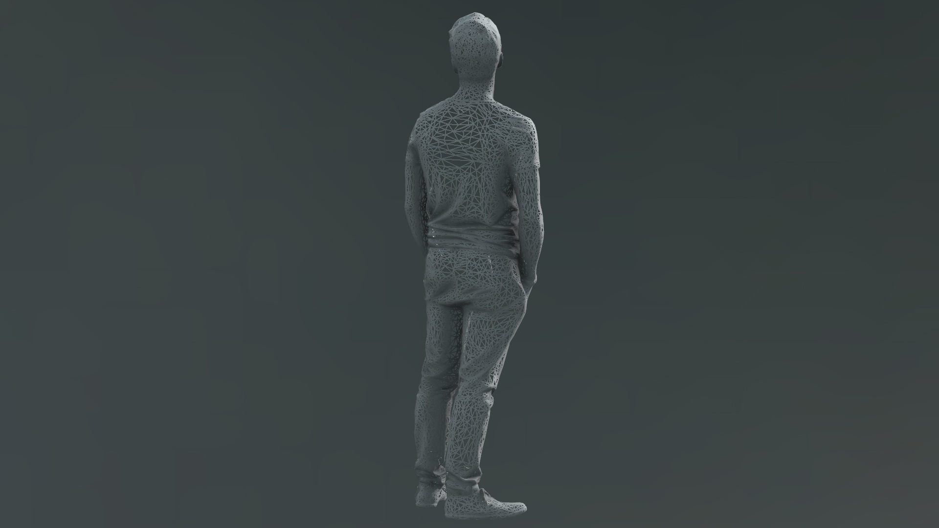 Human Character Low-poly 3D model_6