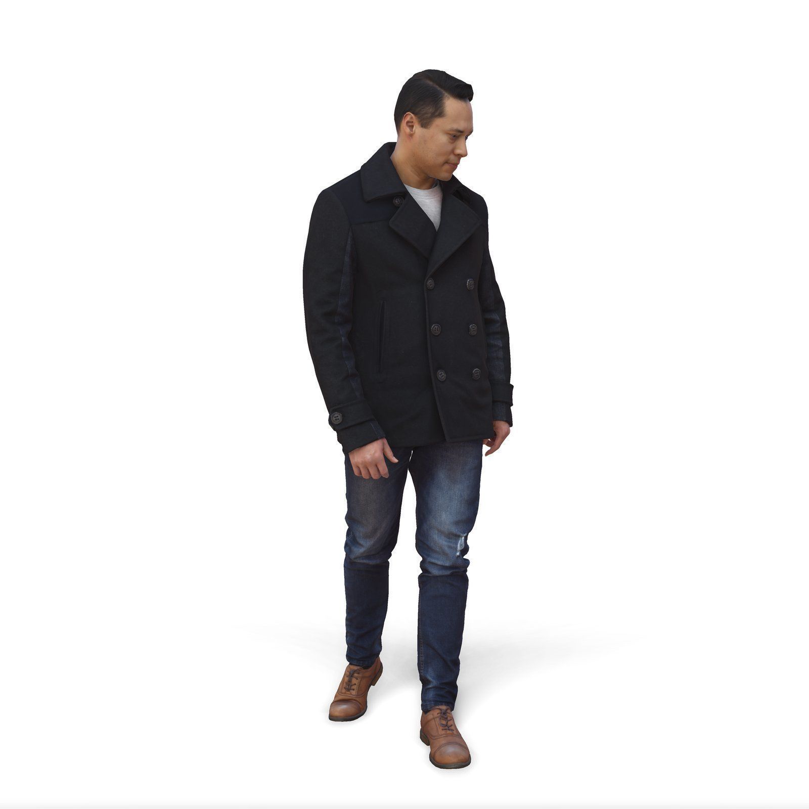 Casual Walking Man CMan0341-HD2-O01P01-S 3D model_3
