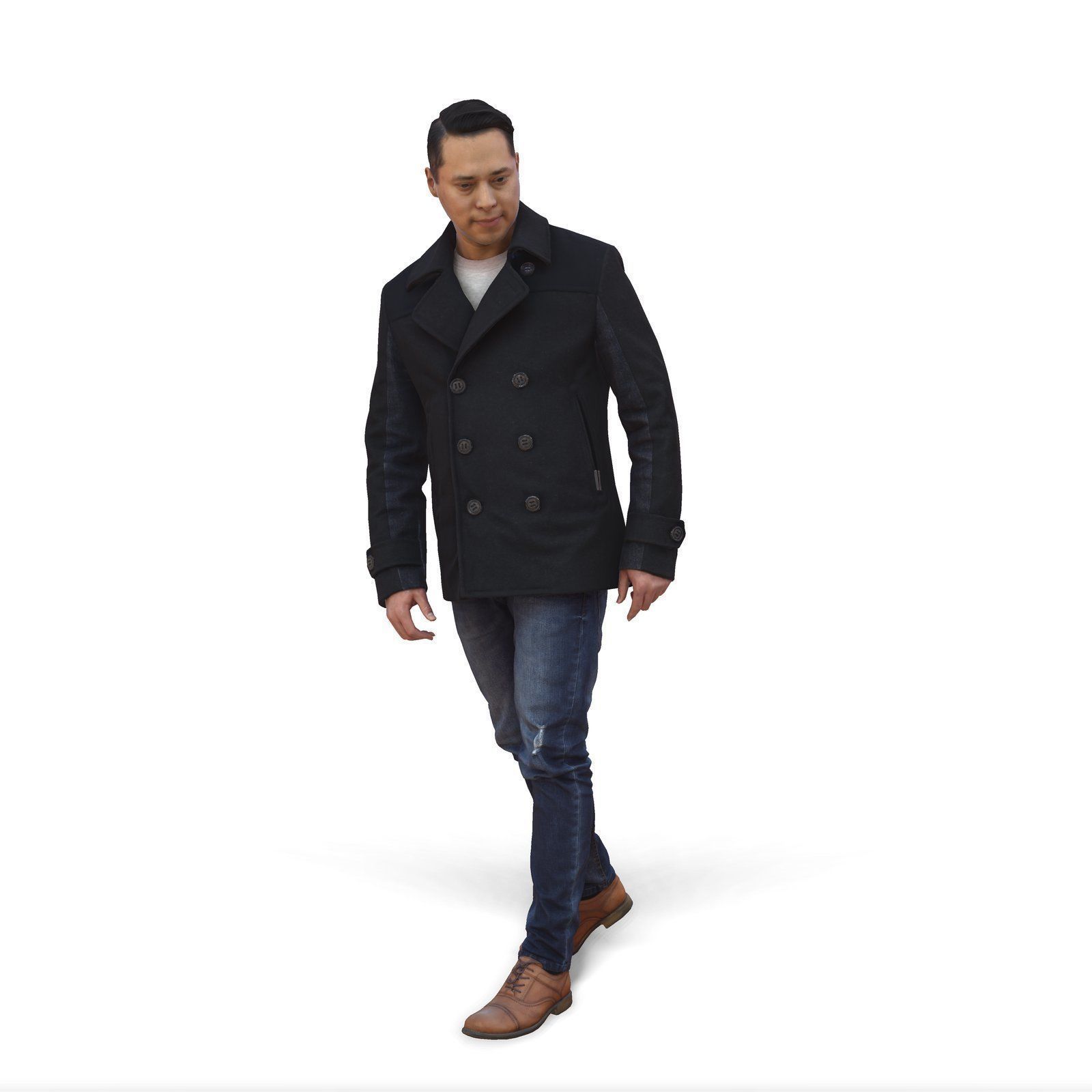 Casual Walking Man CMan0341-HD2-O01P01-S 3D model_34