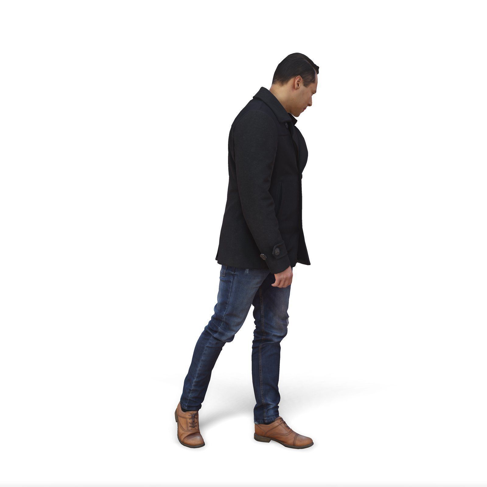 Casual Walking Man CMan0341-HD2-O01P01-S 3D model_8