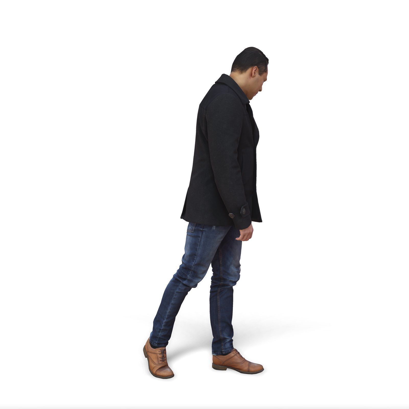 Casual Walking Man CMan0341-HD2-O01P01-S 3D model_9