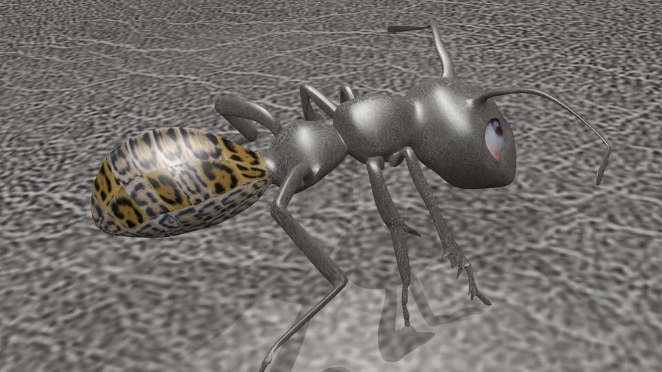 Scary Ant 3D model_4