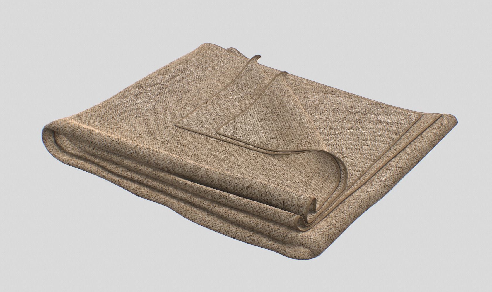 Blanket V1 Low-poly 3D model_2