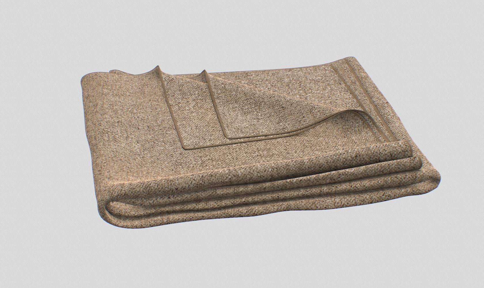 Blanket V1 Low-poly 3D model_3