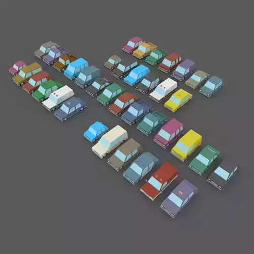 LowPoly Vehicles Pack