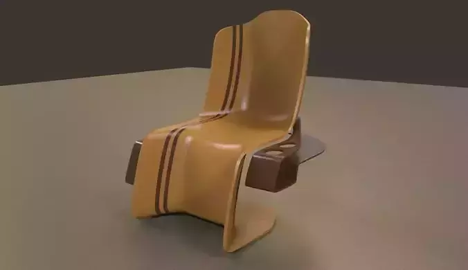shelf chair 3D model