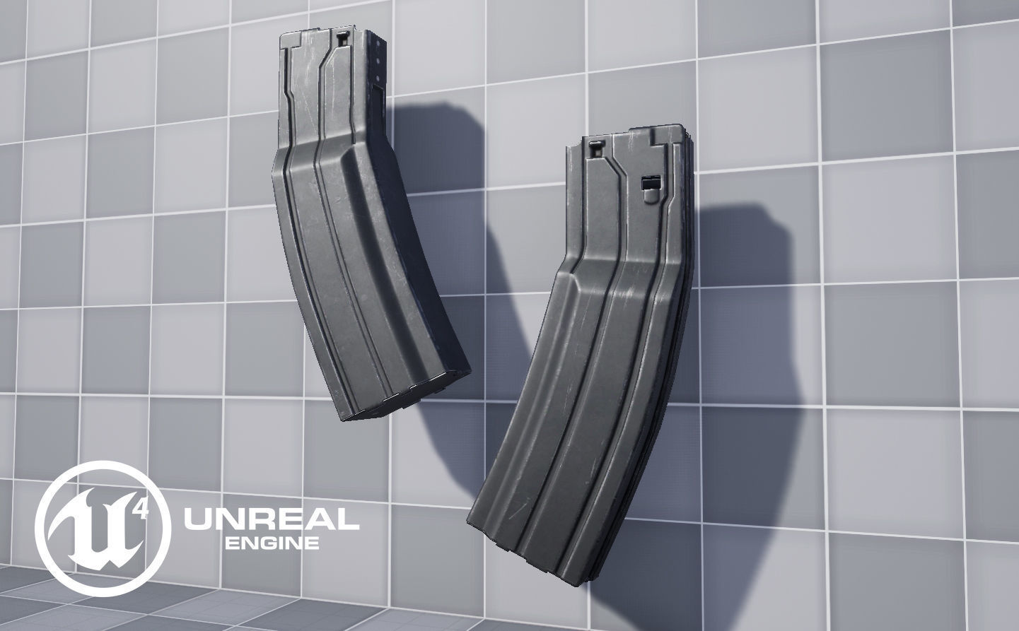 Sixty Round STANAG Magazine Low-poly 3D model_11