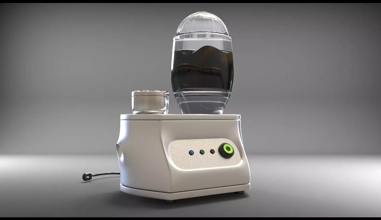 mixer grinder 1990 Free 3D model_0