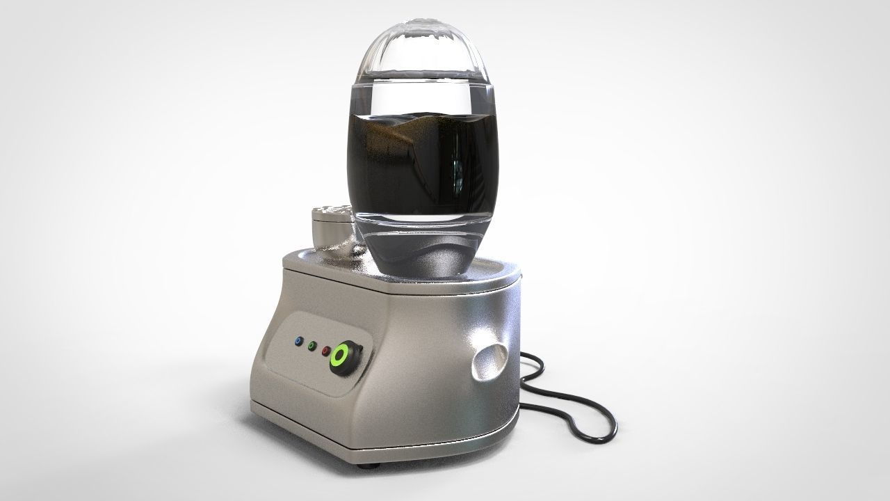 mixer grinder 1990 Free 3D model_1