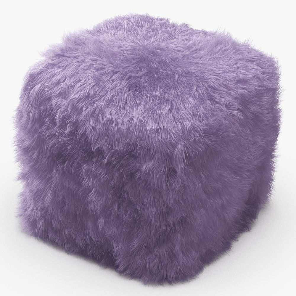 Talia Pouf 3D model_2