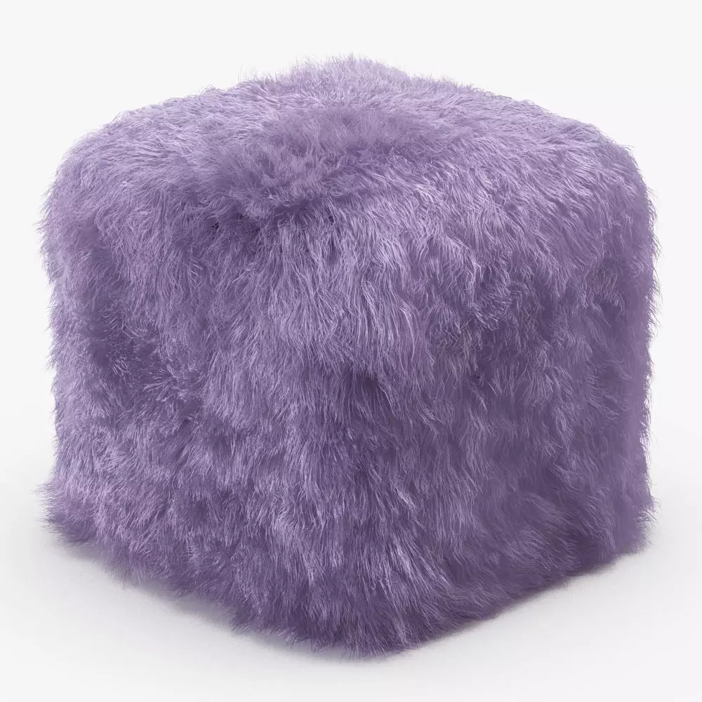 Talia Pouf 3D model_0