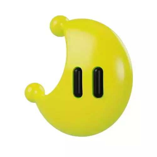 Moon Super Mario Odyssey 3D print model