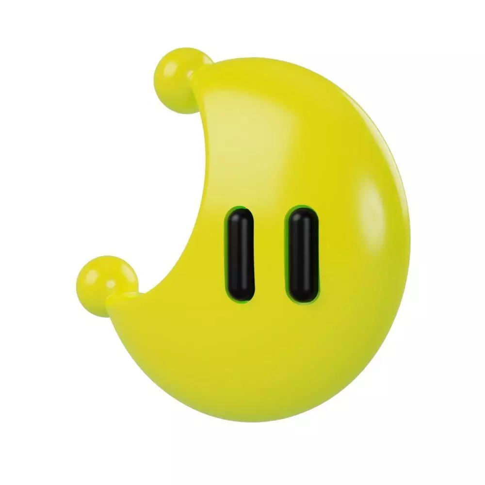 Moon Super Mario Odyssey 3D print model_0