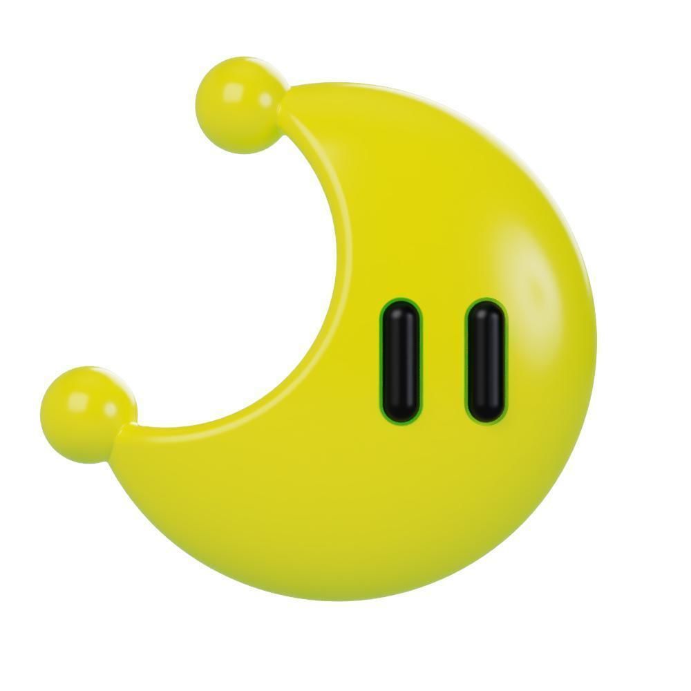 Moon Super Mario Odyssey 3D print model_1