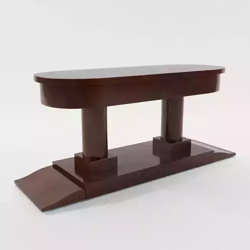 Coach table - Art Deco 1930 - France 3D model