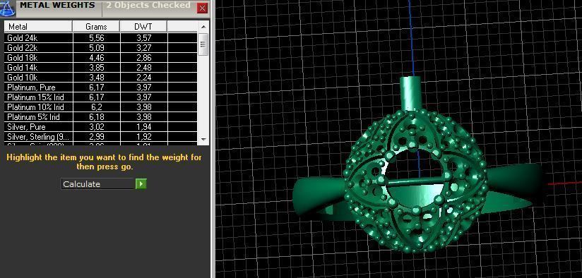 Ring Diamond set 3D print model_1
