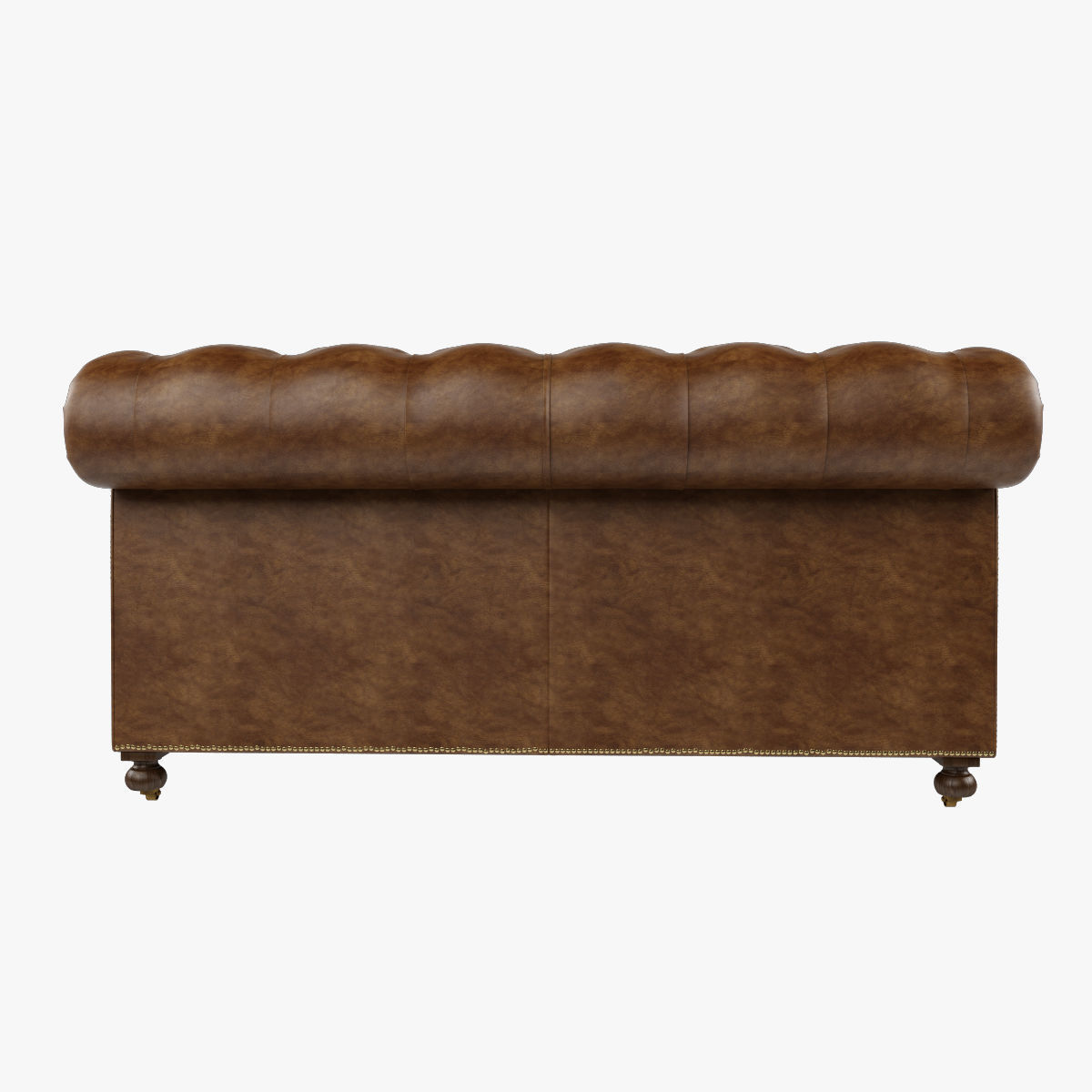 Restoration Hardware  60  Kensington Low-poly 3D model_3