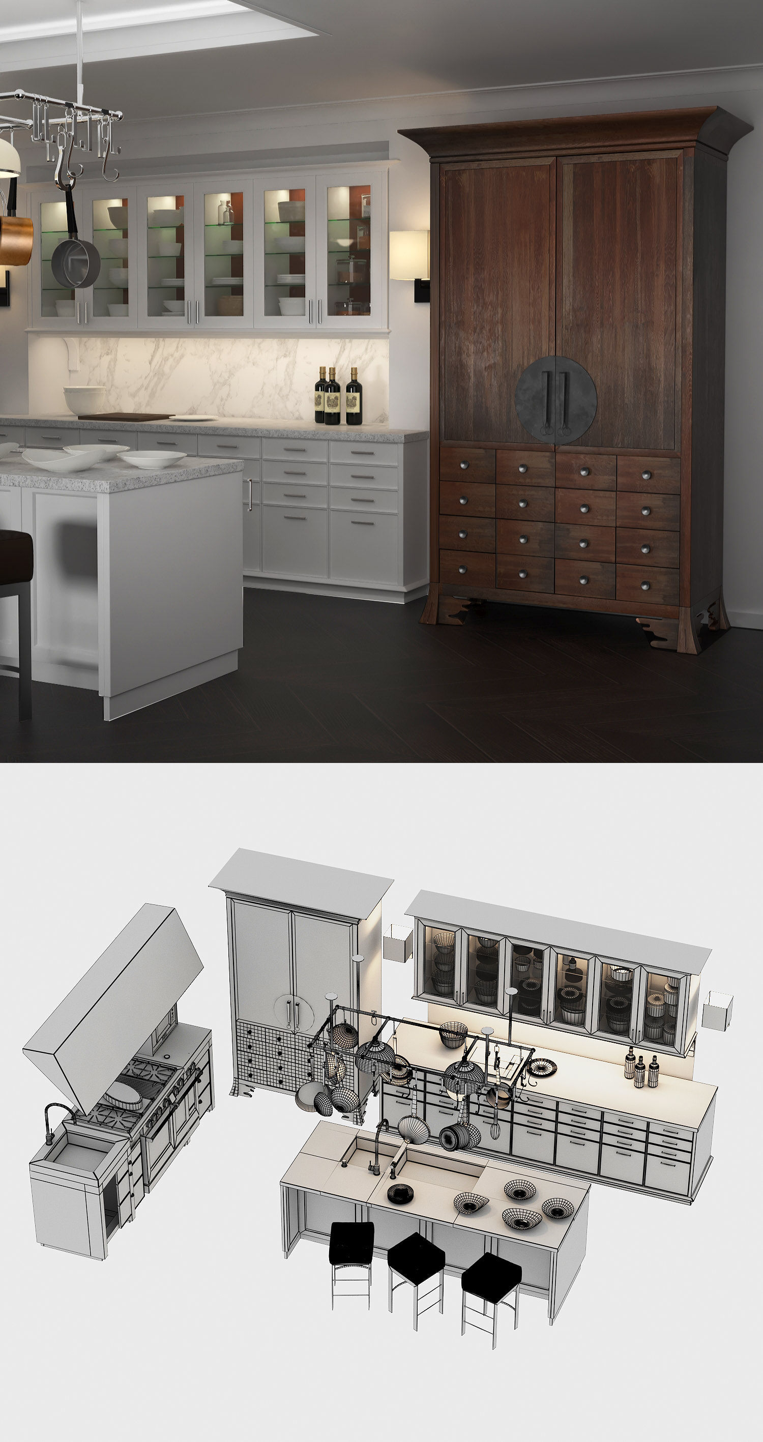SieMatic BeauxArts 3D model_11