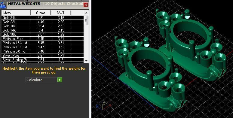 Earrings Refinement set  3D print model_2