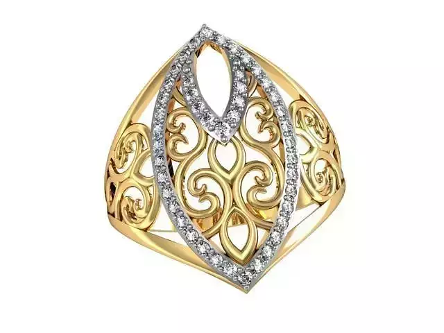 Ring openwork set 3D print model