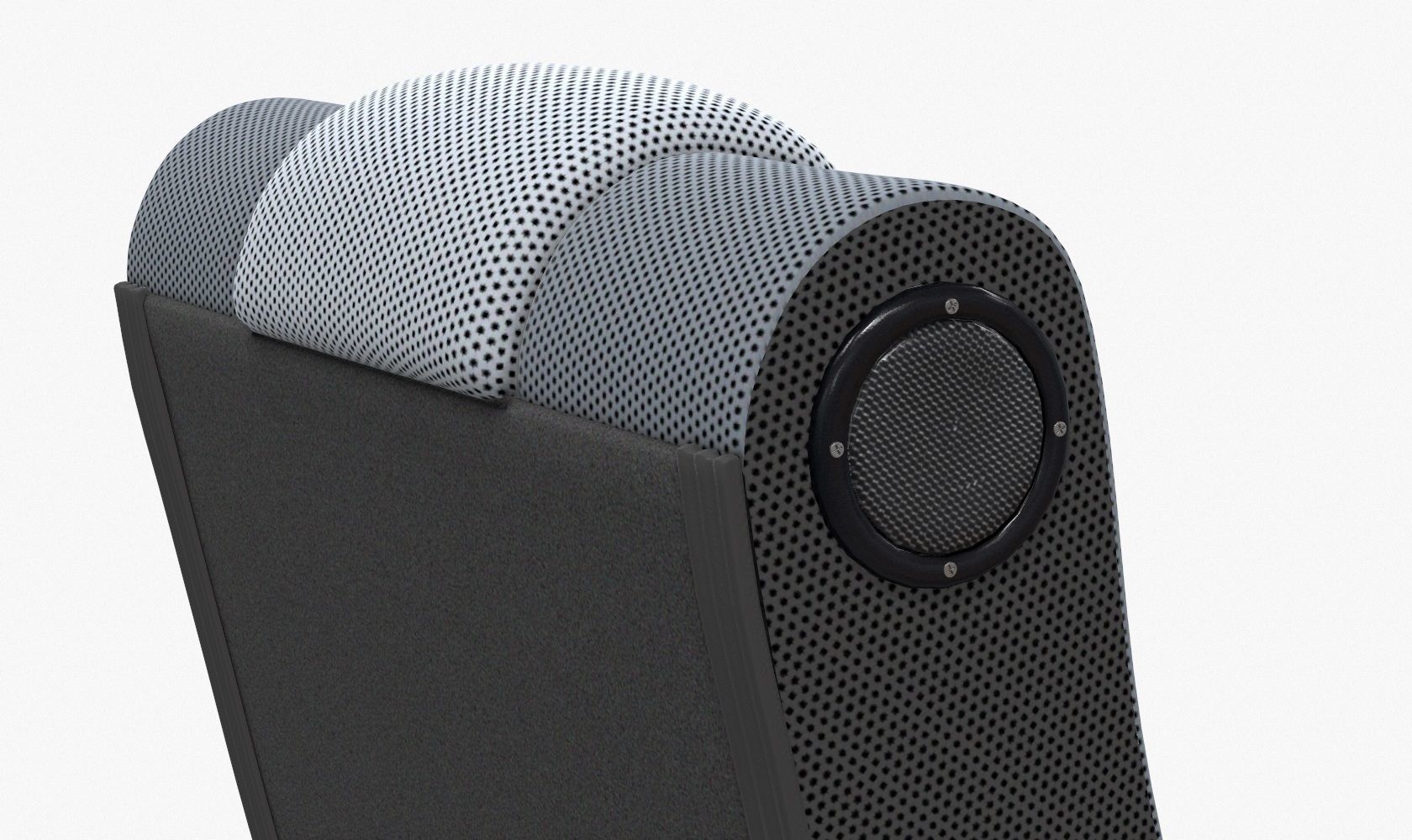 Gaming Chair Low-poly 3D model_14