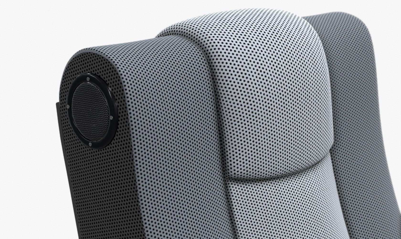 Gaming Chair Low-poly 3D model_13