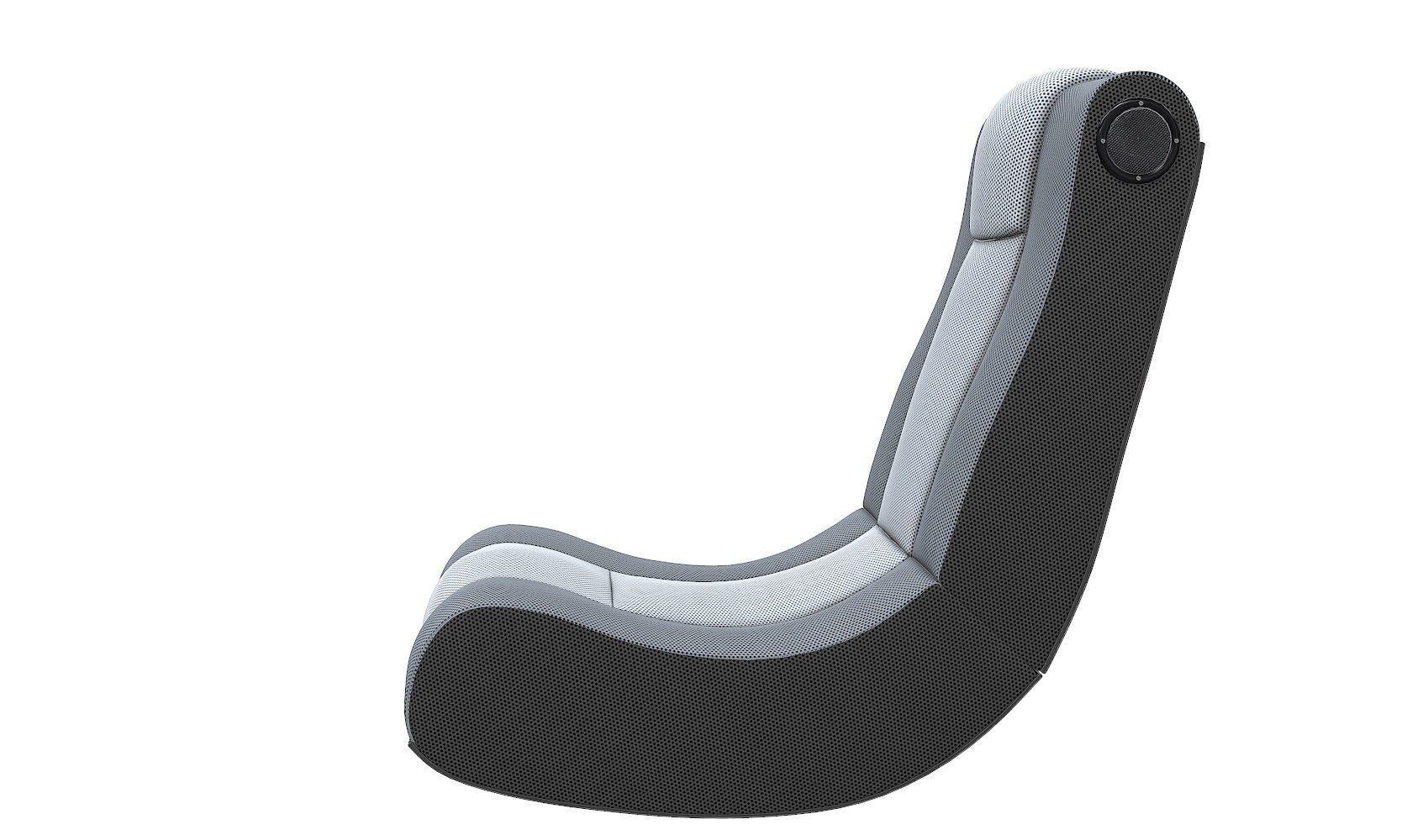 Gaming Chair Low-poly 3D model_7