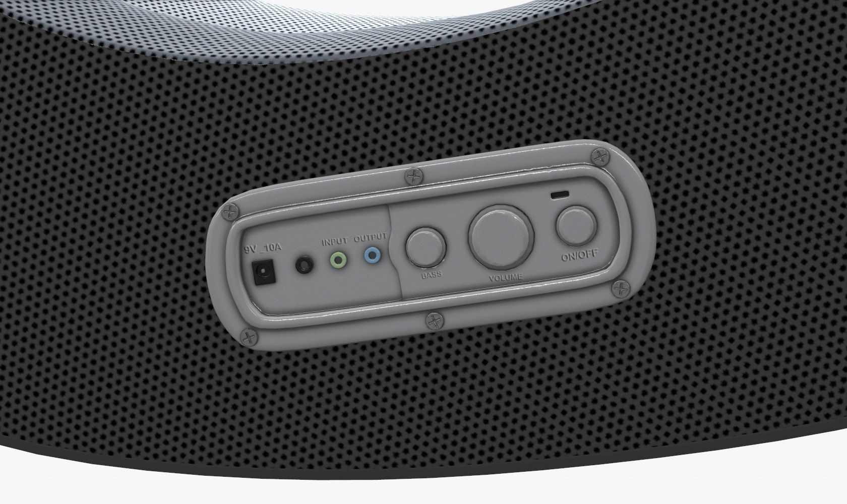 Gaming Chair Low-poly 3D model_15