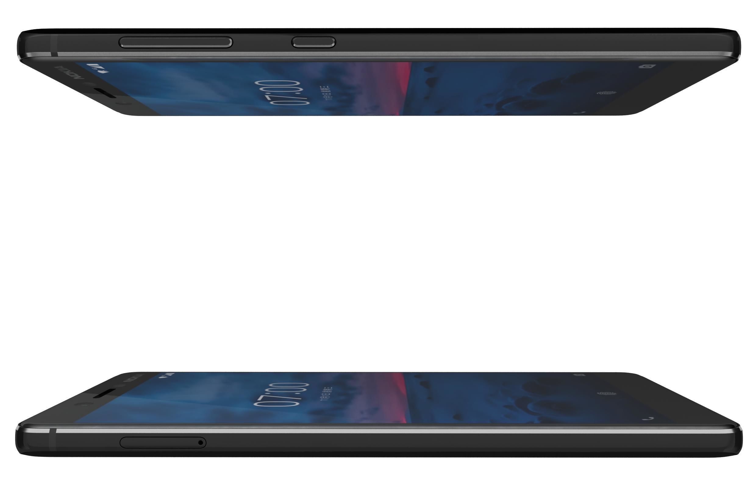 Nokia 7 Black And White 3D model_5