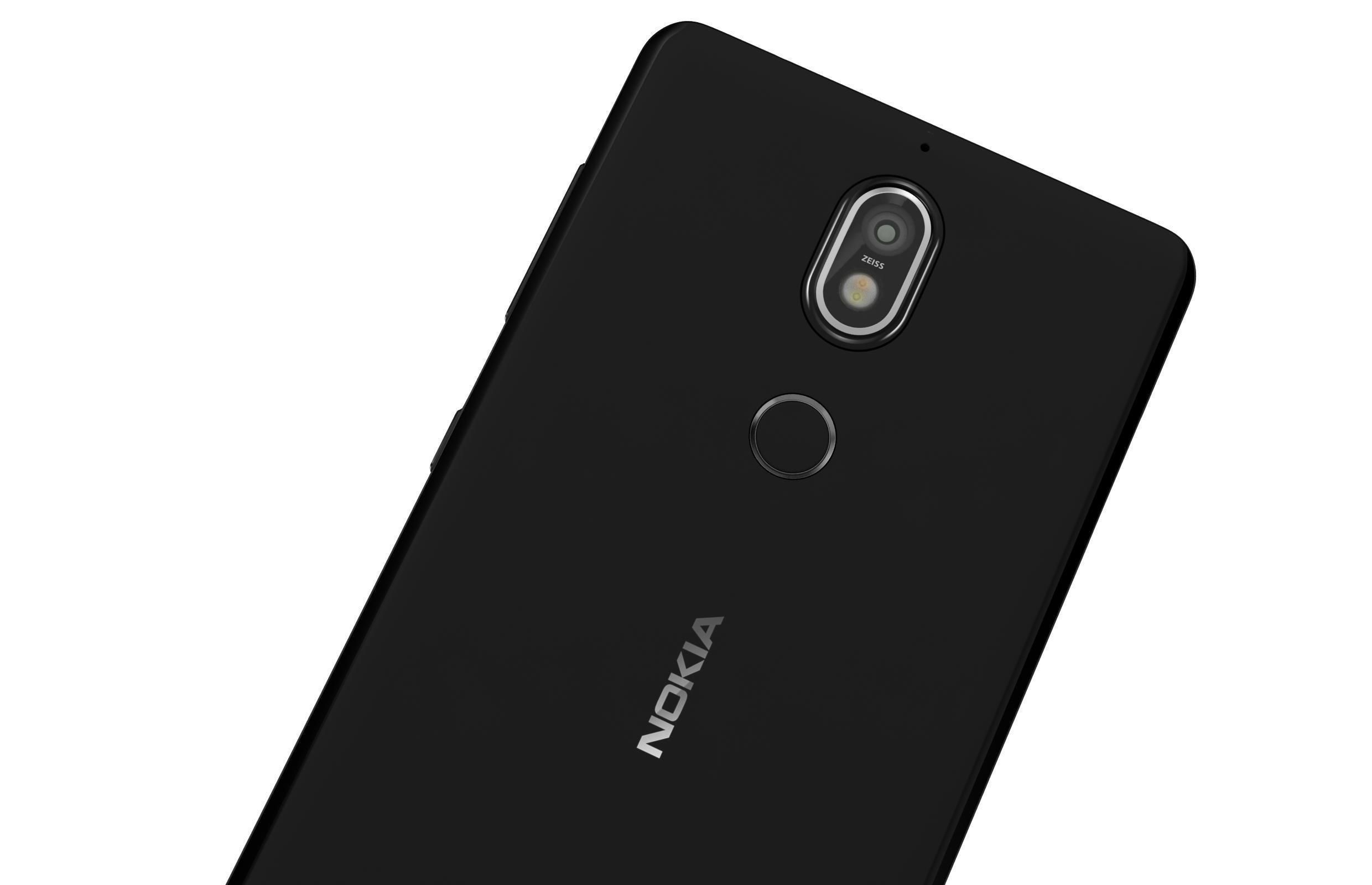 Nokia 7 Black And White 3D model_10