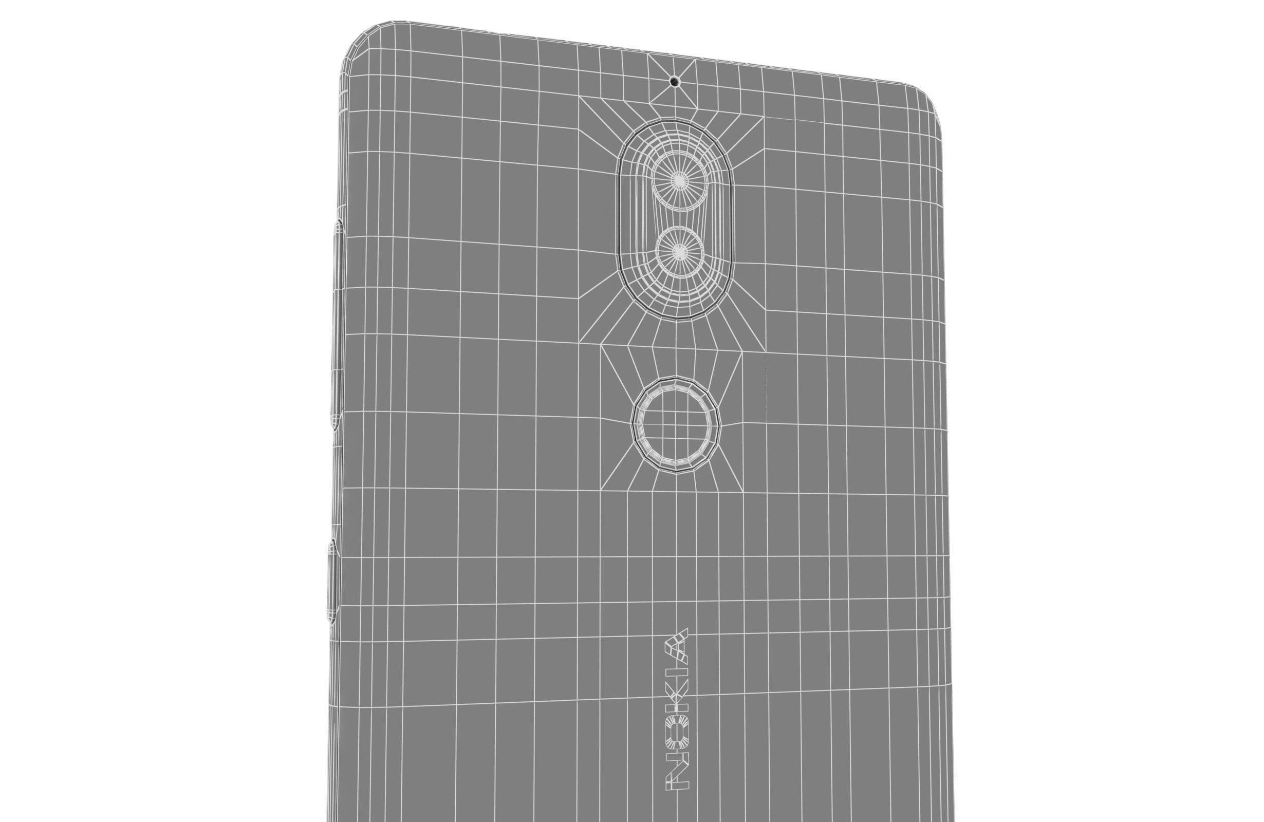 Nokia 7 Black And White 3D model_26