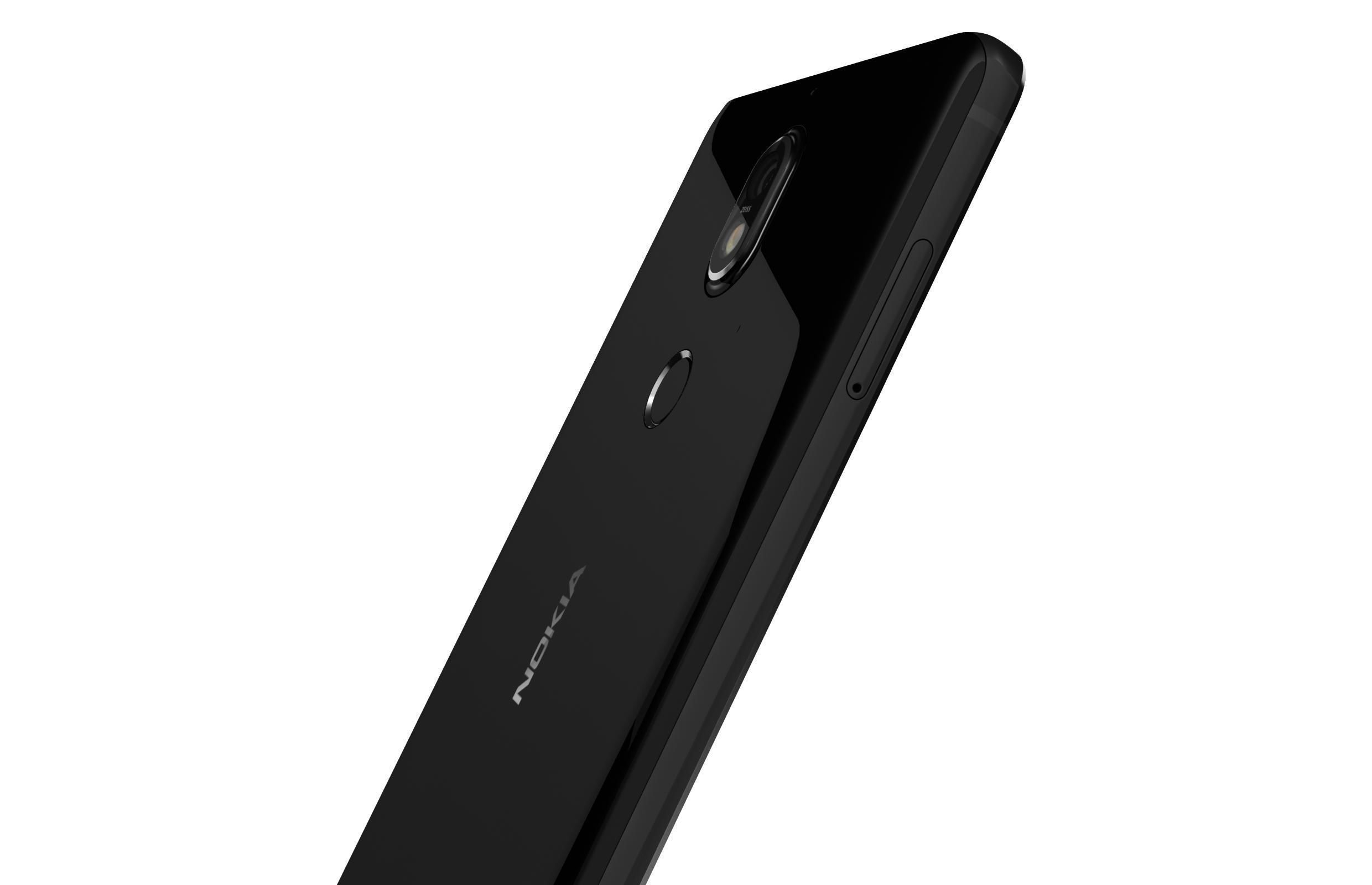 Nokia 7 Black And White 3D model_21